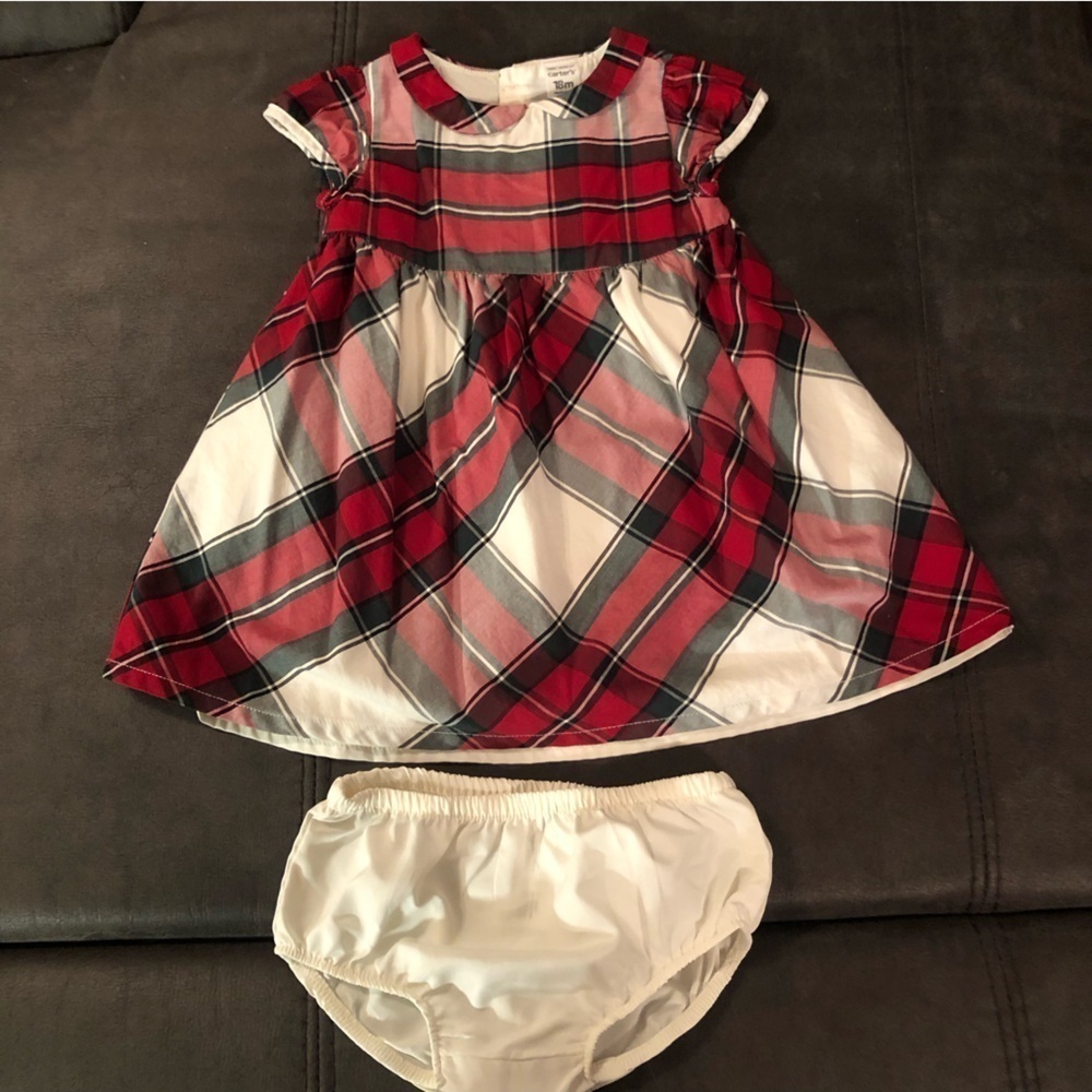 Carter’s Size 18 Months Holiday Christmas Dress
